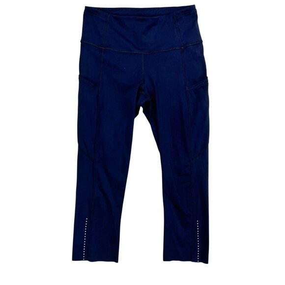 Lululemon Fast and Free Leggings Black Multiple Pockets Size 6 - Picture 2 of 9